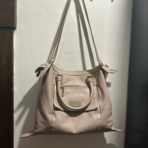 Vince Camuto Cream Satchel Bag